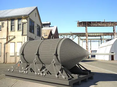 Daisy Cutter Bomb BLU-82B 3D model