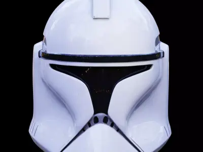 STAR TROOPER HELMET - Star Wars Fan Art STL 3D print model