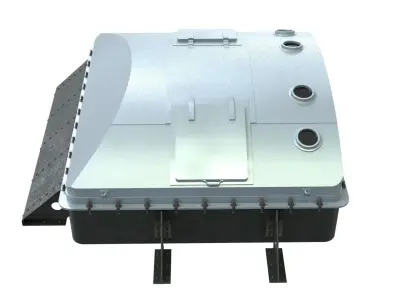 Ship titanic hatch 3D model