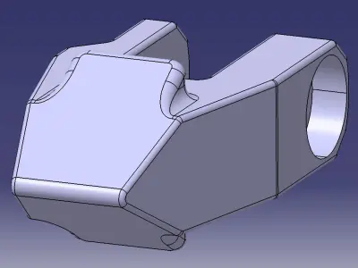 Tooth of hydraulic scissors ETE-132 3D model