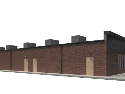 Retail-080 Retail Store 3D model