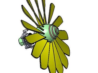 DESKTOP PROPELLER ASSEMBLY 3D print model