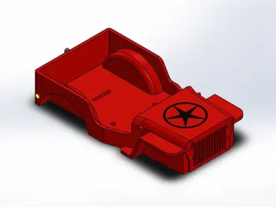 Jeep Model 3D print model