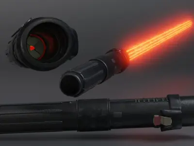 Lightsabers 3D model