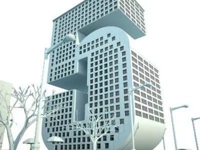 Number Buildings 3D model