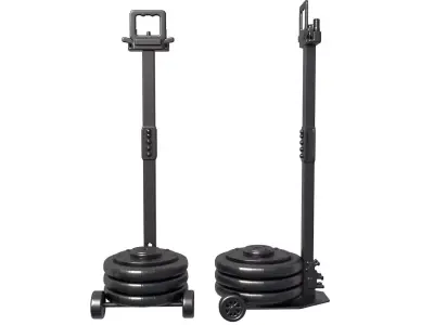 Air Jacks - Lifting Jack with Heightened Column 3D print model purchase