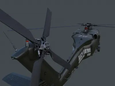 UH-60 Blackhawk 3D model
