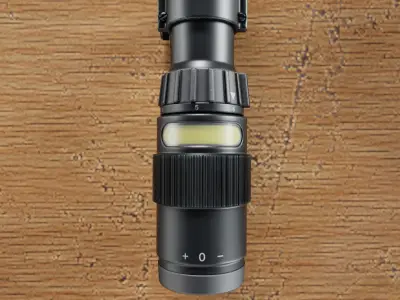 Trijicon AccuPoint scope Low-poly 3D model