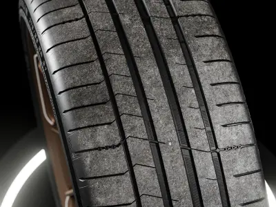 MICHELIN Pilot Sport S 5 275 35 R21 103Y 3D model