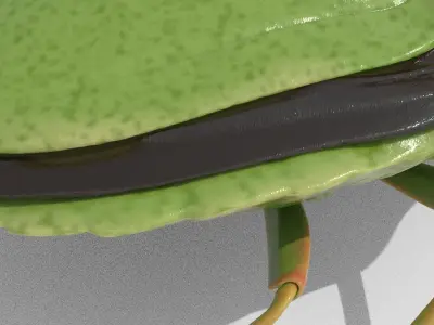 Lifelike Stink bug Low-poly 3D model