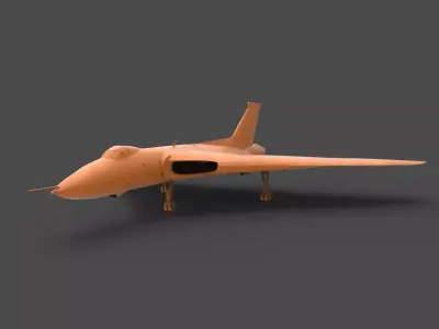 Avro Vulcan 3D print model
