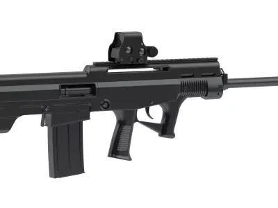 LA-K12 Puma Bullup Shotgun  3D model