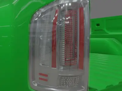 07 - 09 GM TAILLIGHT ISX CUSTOMS 3D model