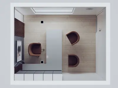 Home Office space 3D model