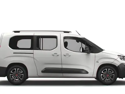 Fiat E-Doblo 361 XL 2023 3D model