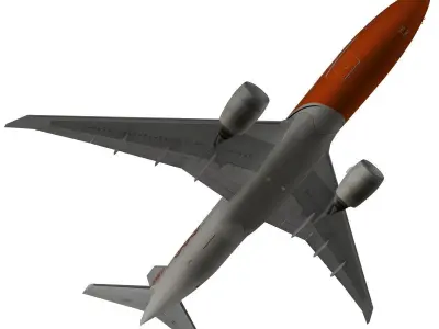 Boeing 777-200F TNT 3D model