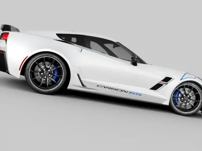 Chevrolet Corvette Carbon 65 Edition Free 3D model