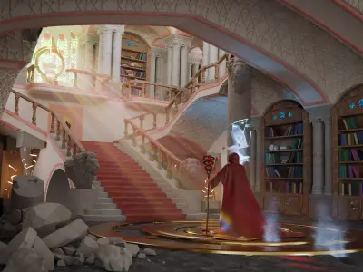  scene magic library 3D model