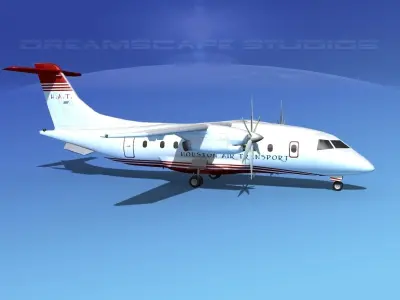 Dornier 328-130 Houston Air Transport 3D model