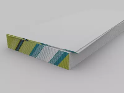 Stacked Gypsum Boards 3D model