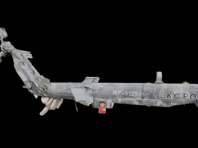 SCANS from Ukraine Military set 3 Low-poly 3D model