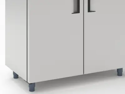 U-Line Commercial Refrigerators Ucre455-Ss71A 3D model