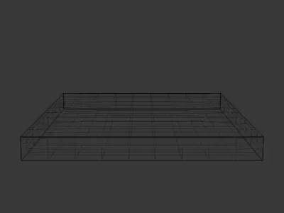 Modern Bed Free Free 3D model