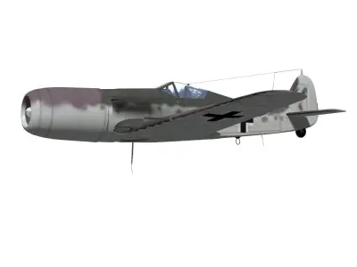 Focke Wulf Fw190 TL 3D model