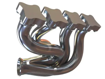 Exhaust Manifold System 3D model