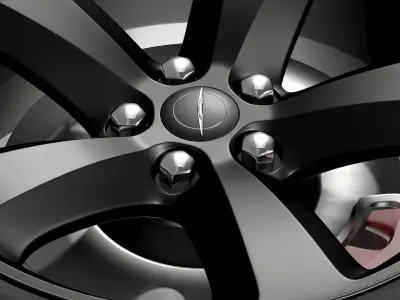 Chrysler 300S wheel 3D model