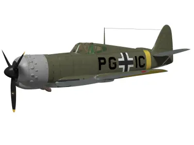 Bloch MB157 3D model