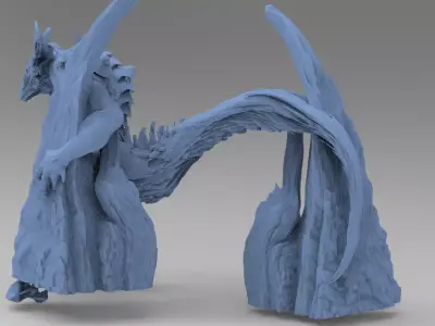  Lizard River Archway Stone 3D model