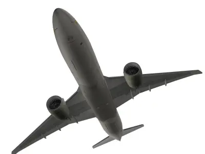 Boeing 777-200LR Ethiopian Airlines  3D model