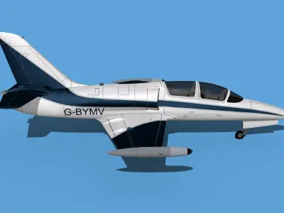 Aero Vodochody L-39C Albatross V13 3D model