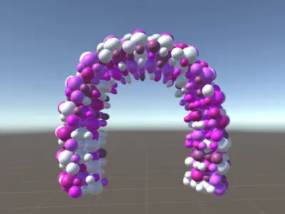 balloon gate 3D model