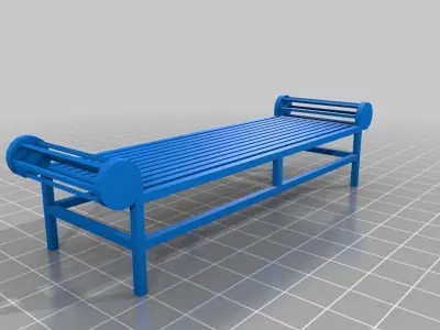 Lutyens bench Free 3D print model