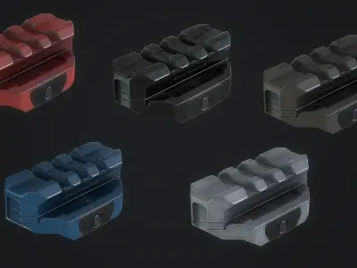 Strike Industries REX Riser Low-poly 3D model