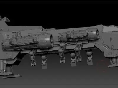 Eagle Storm Transporter 3D print model