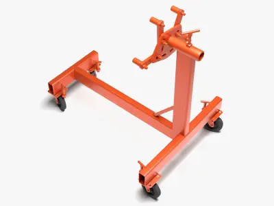 Engine Stand 3D model