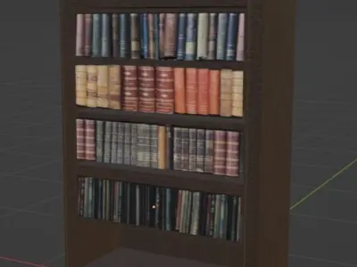 Old Style Room with Whole Furnitures Free 3D model