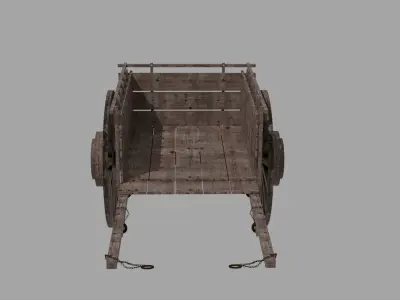 Oxcart 3D model