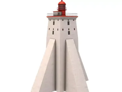 Kopu Lighthouse 3D model