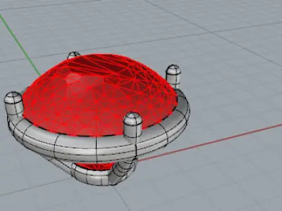 Esercizio Castone Brillante Free 3D model