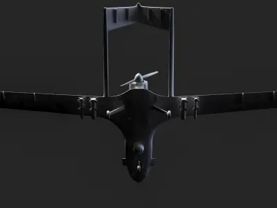 Bayraktar TB2 3D model