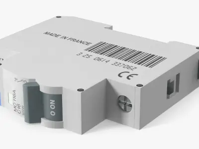 Hager Modular Circuit Breaker 3D model