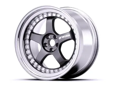 Work Meister S1 Wheel 3D model