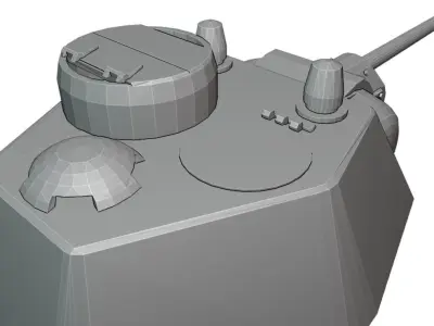 T-34 1942 3D print model