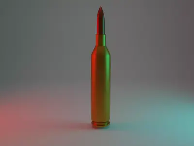 Ammo - bullet Free 3D model