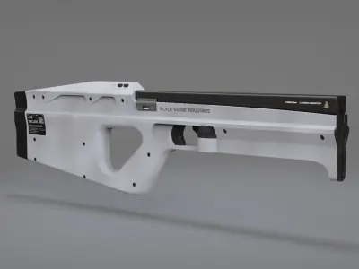 Destiny Rifle 3D model