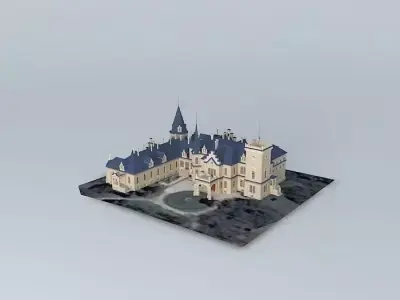 The Nadasdy Castle 3D model